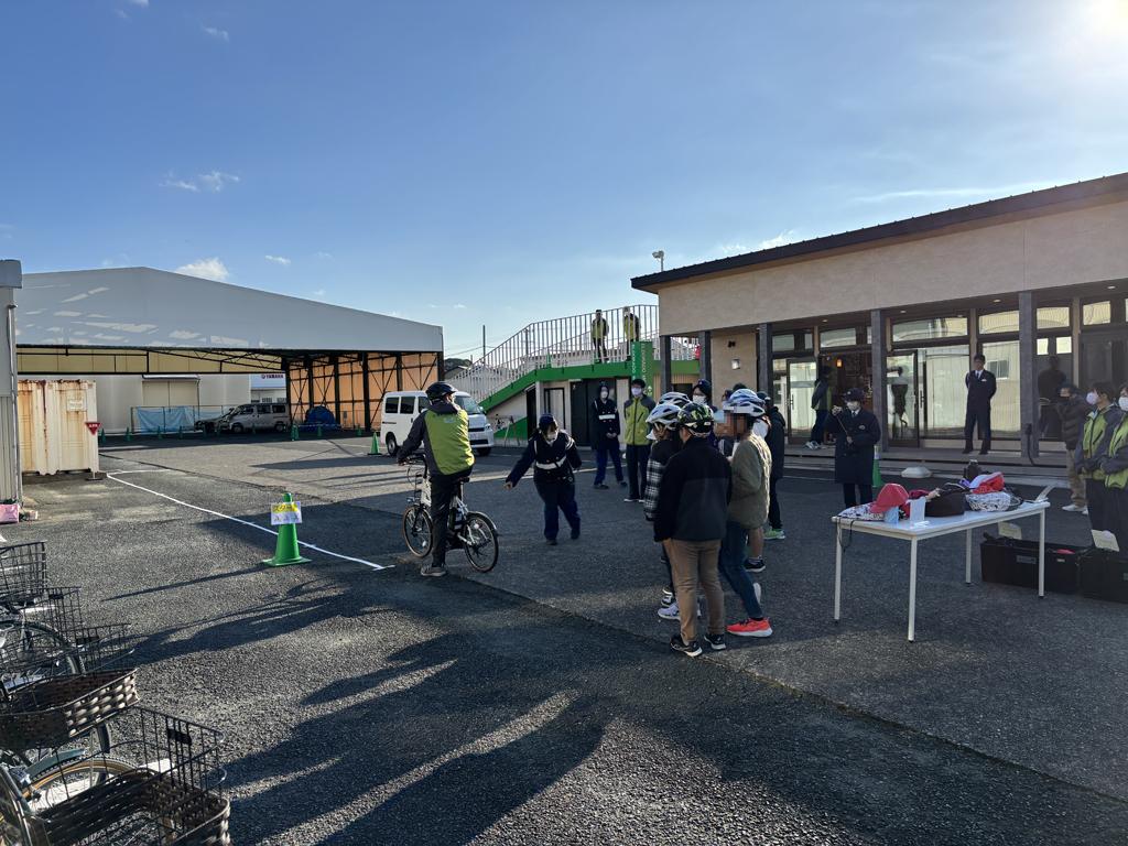 小学生自転車安全教育