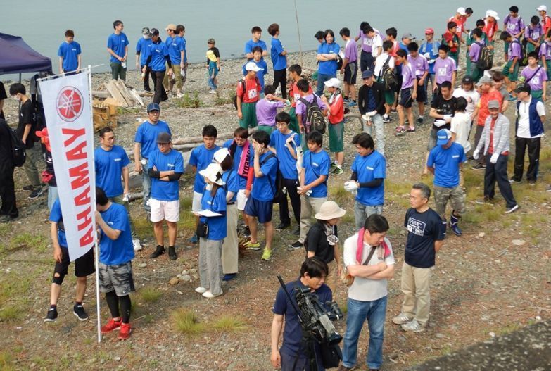 八代海河川・浜辺の大そうじ大会1