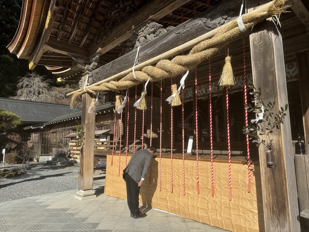 小國神社初詣