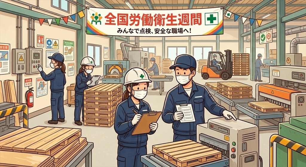 AI画像全国労働衛生週間