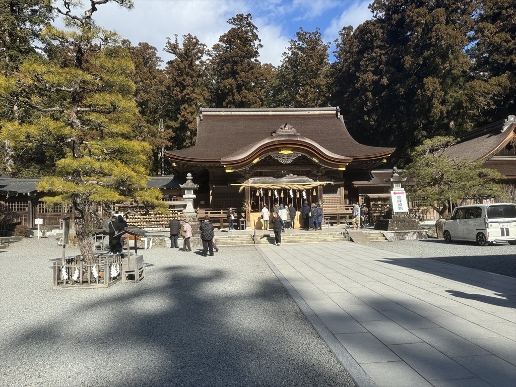 小國神社初詣