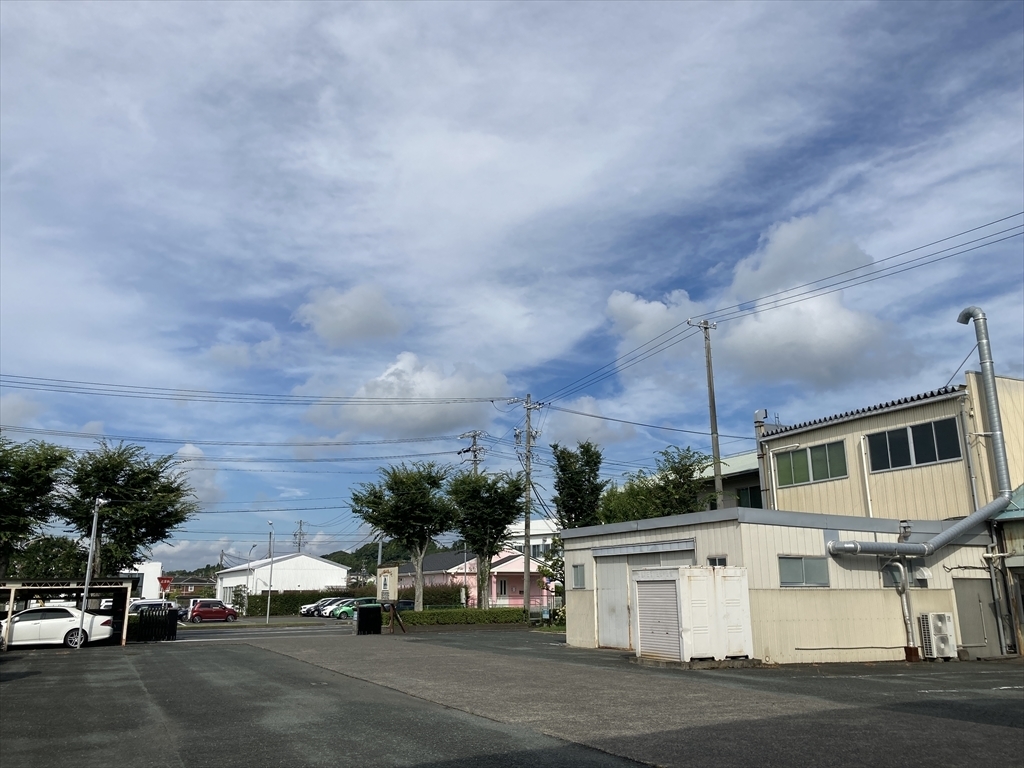 本社敷地内より撮影