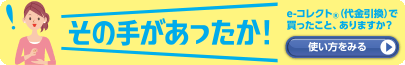 佐川急便e-コレクトのサイトへ