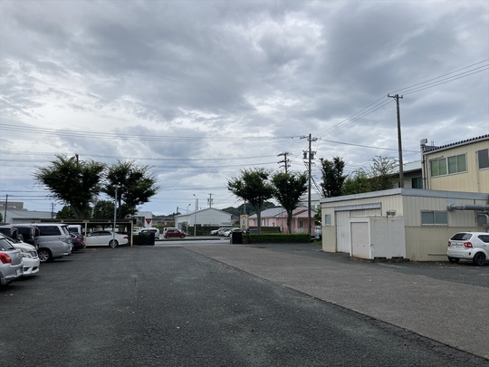 本社敷地内より撮影