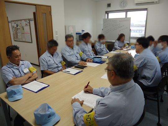 安全パトロールの様子