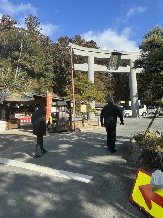 小國神社初詣