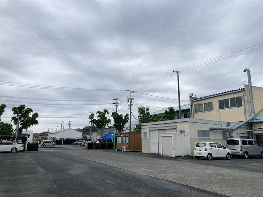 サステン本社敷地内より撮影