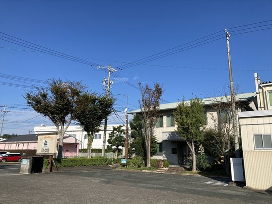 本社敷地内より撮影
